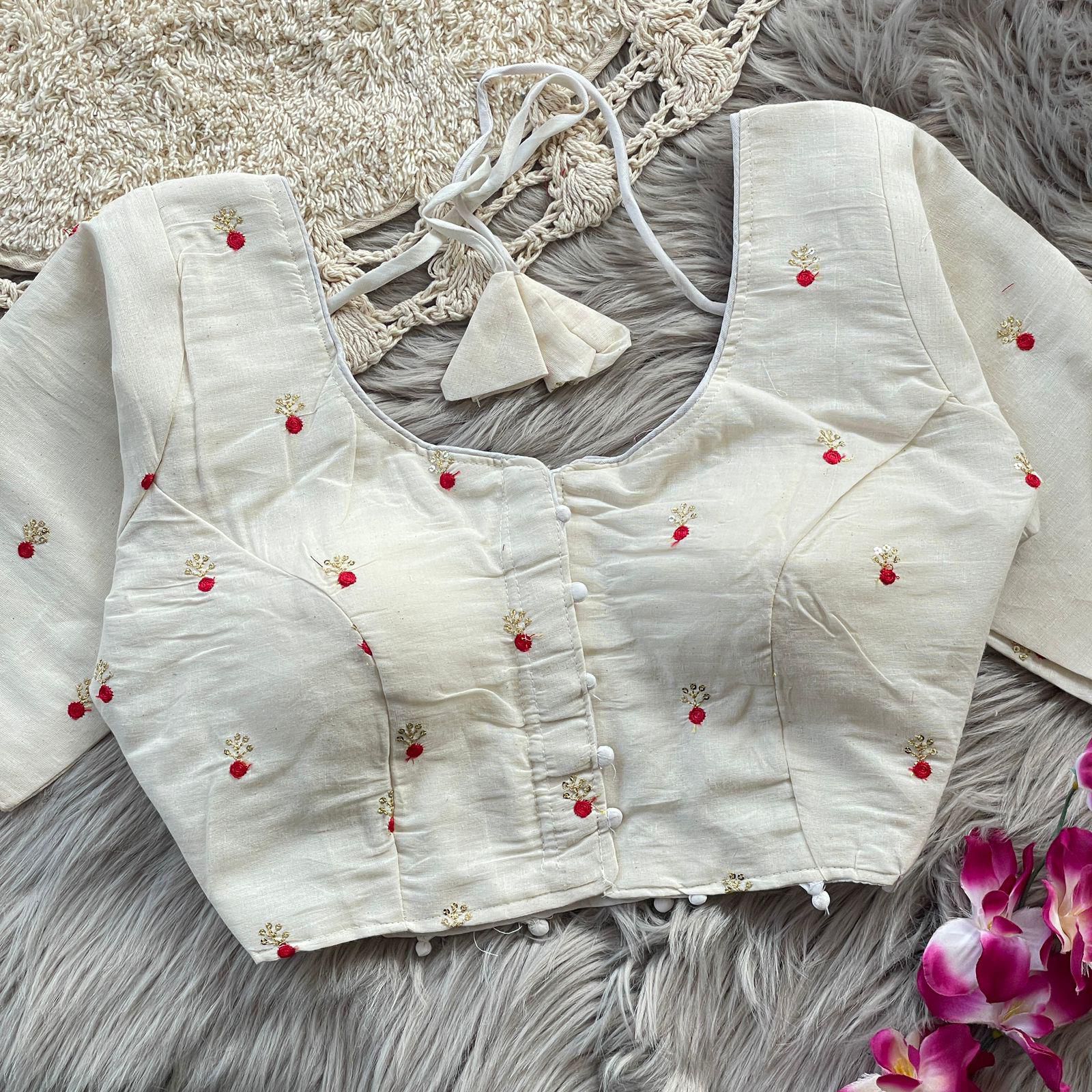 Khadi Princess Cut Blouse